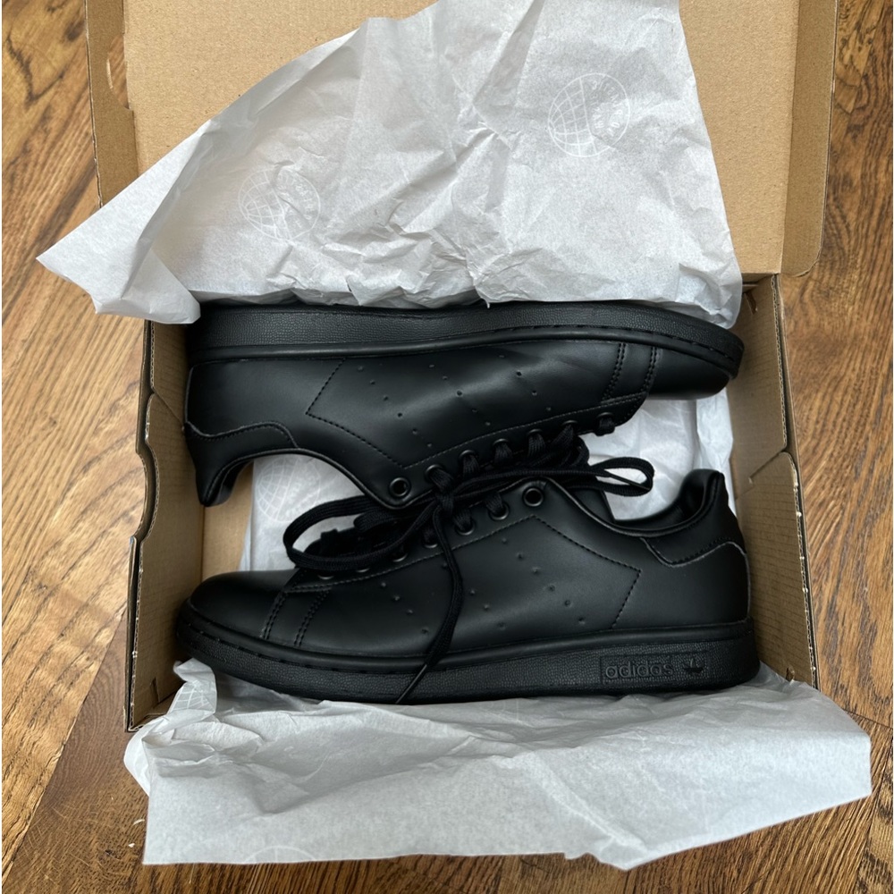 Adidas Stan Smith Shoe - Core Black Size US 7